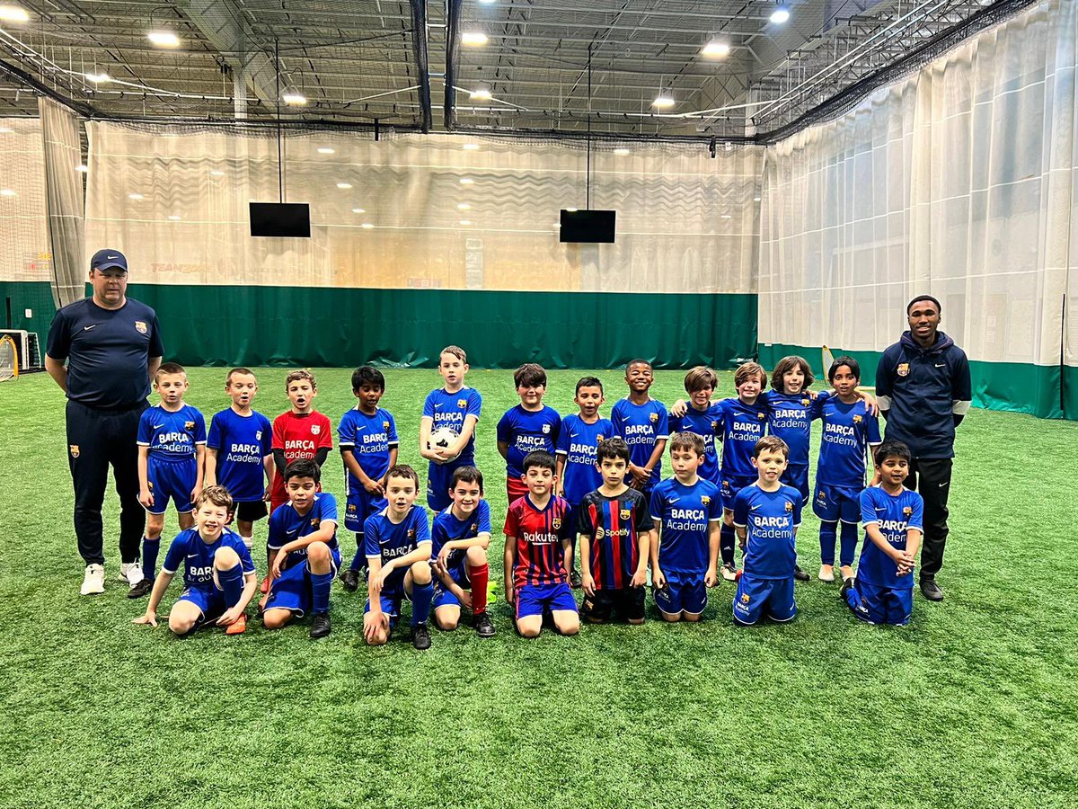 BarcaAcademyCLB's tweet photo. Last weekend recap with the last U8-U9 internal competition games 💪🏽🔵🔴 Ready for the spring season ! 

#barcaacademy #fcb #fcbarcelona #fcbmethodology #values #youthsoccer #columbussoccer #soccer #futbol #football #columbus #ohio #usa #forçabarça #ussoccer https://t.co/BjPIEGwZ62
