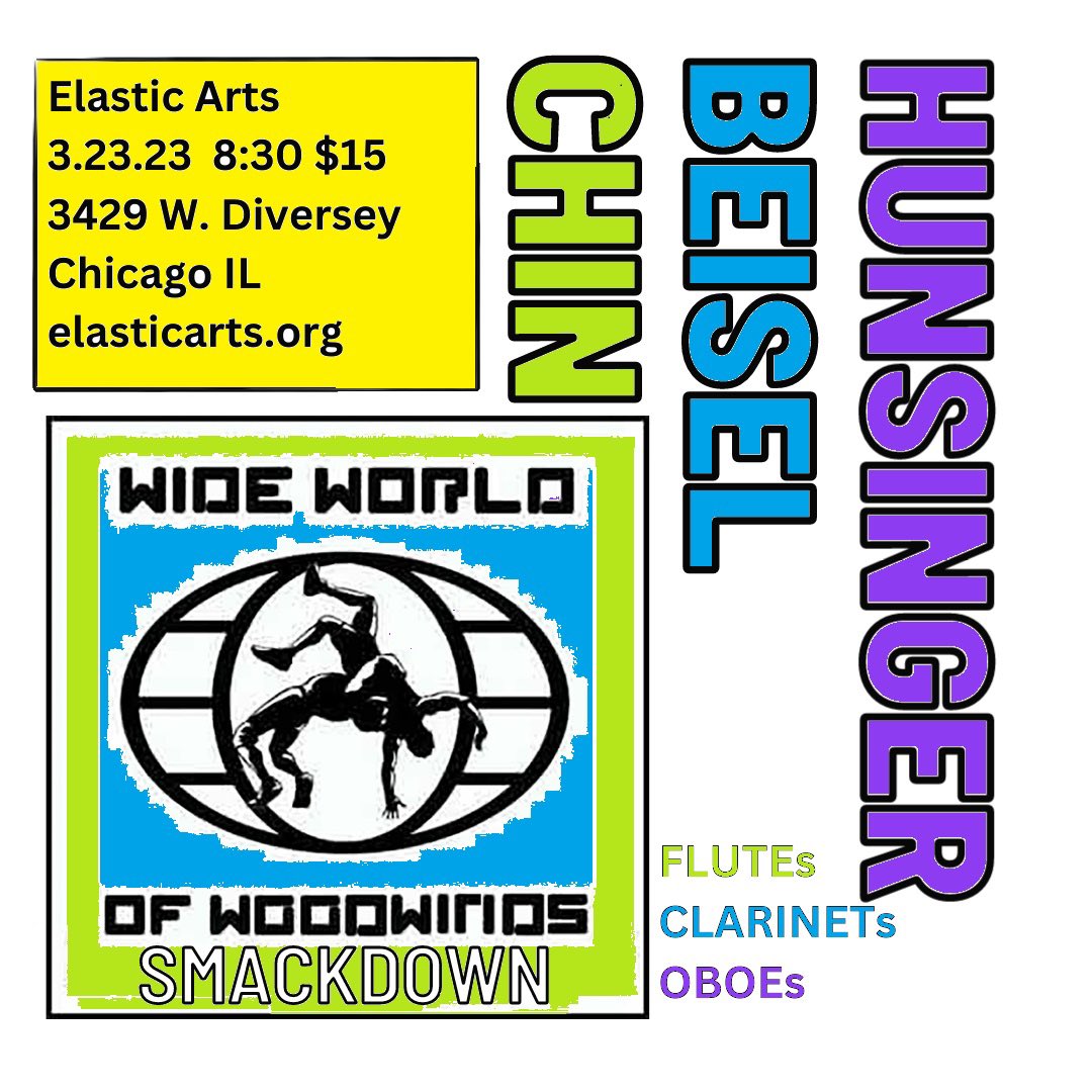 Early warning! #improvisedmusic #chicago #woodwinds #flute #oboe #clarinet #freejazz #womeninjazz <a href="/elasticarts/">Elastic Arts Chicago</a>