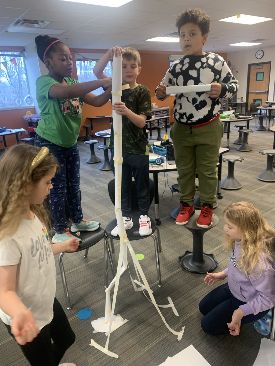 EPiC 3rd Graders (@studio3epic) on Twitter photo Team challenge! Who can build the tallest paper tower? #collaboration #engineering <a href="/EpicElementary/">EPiC Elementary</a> Team challenge! Who can build the tallest paper tower? #collaboration #engineering <a href="/EpicElementary/">EPiC Elementary</a>