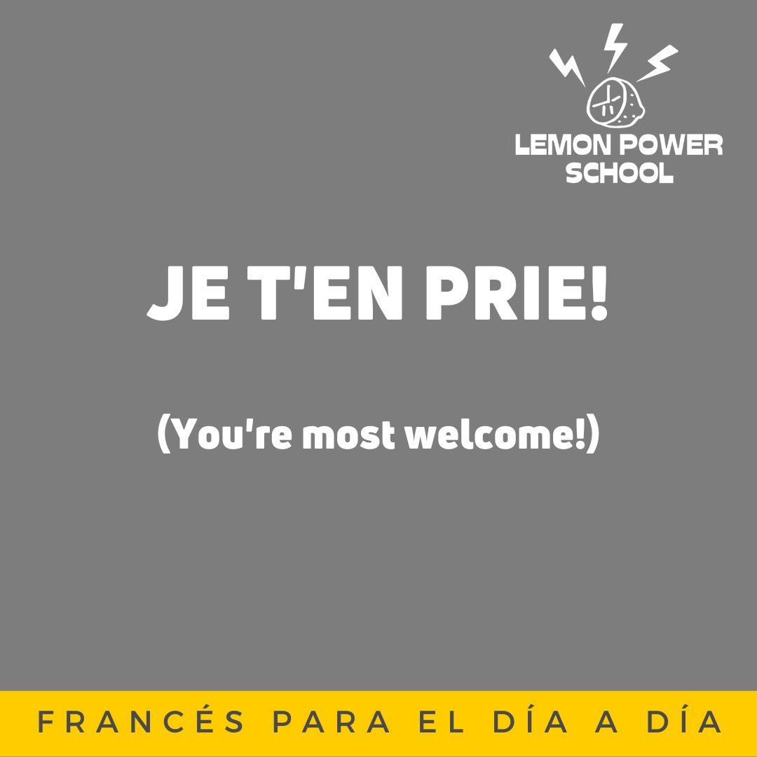 tlteducation's tweet image. 🍋⚡️🇫🇷 Esta semana, en nuestros #lemontips de idioma, toca volver al francés 💙🤍❤️

Todas estas expresiones son muy sencillas y, sin embargo, se utilizan sin parar en un montón de situaciones cotidianas, ¿cuál es tu favorita? ✨⚡️

#lemonpowerschool #frenchlanguage #fle