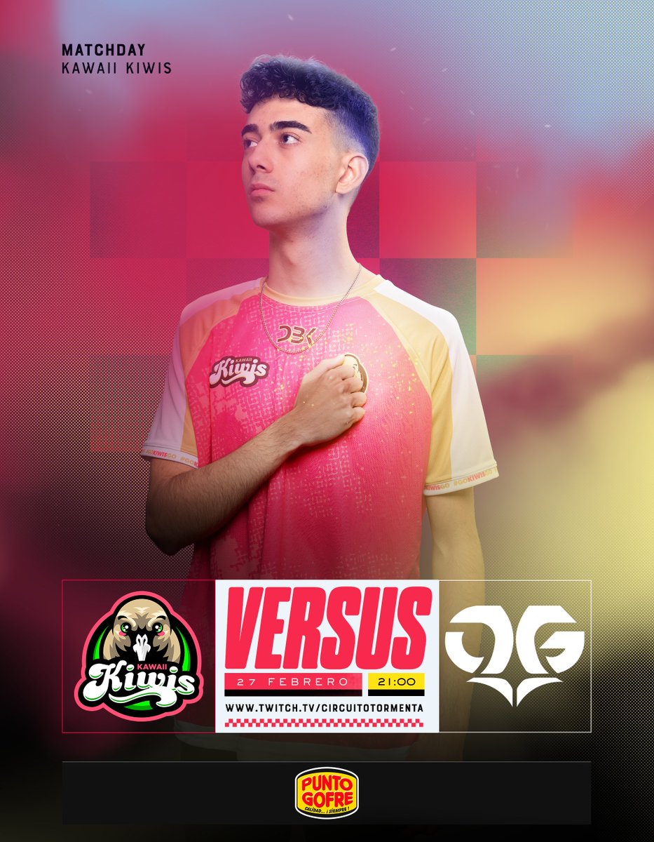 Hoy es un buen día para ser de Kawaii Kiwis y <a href="/macaquino_lol/">Macaquiño</a> lo sabe, toca recuperar la 1ª posición 👊

⏰21:00
🆚<a href="/GamingOxygen/">Oxygen Gaming</a> 
📺twitch.tv/circuitotormen…

#GoKiwisGo🐦🥝