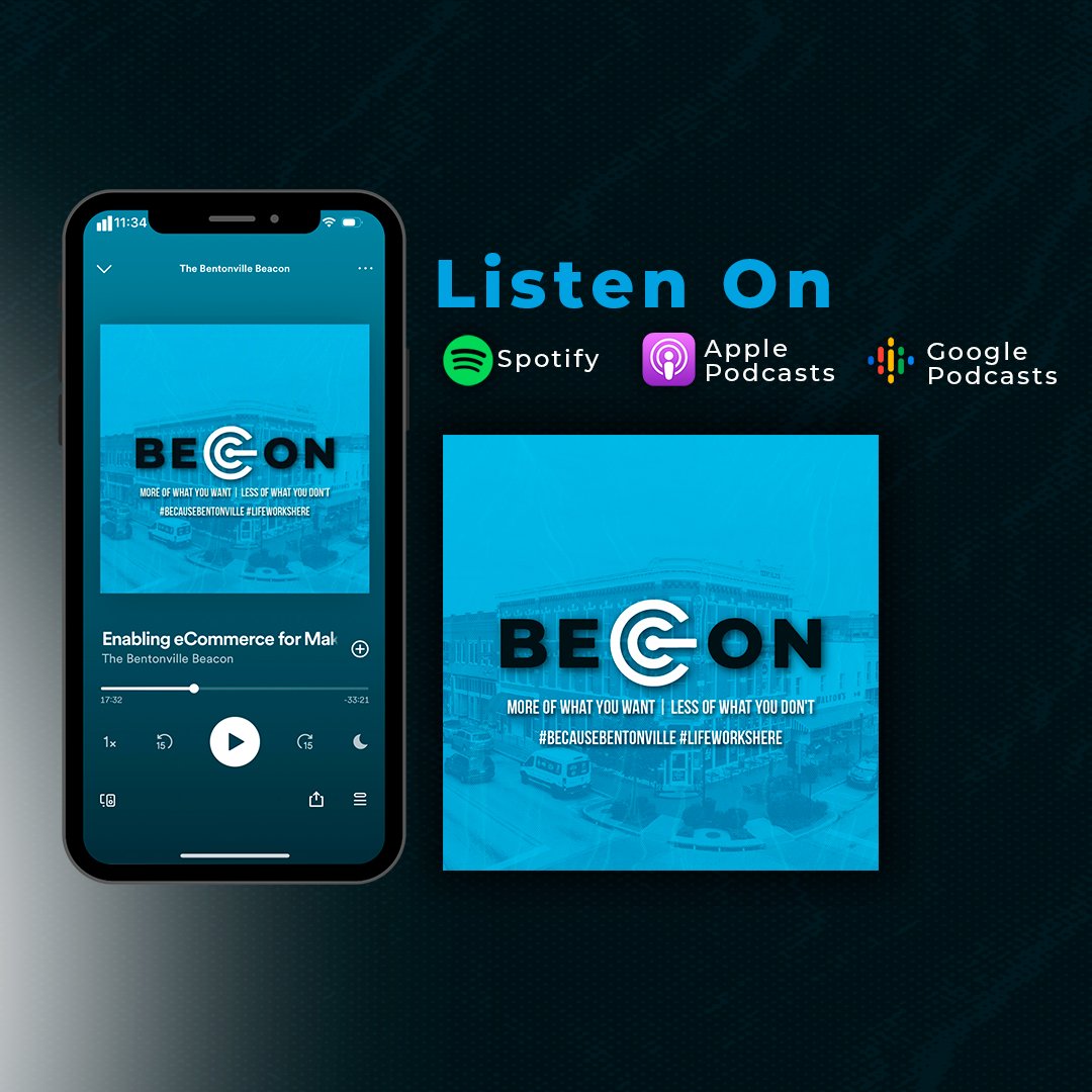 BvilleEconDev's tweet photo. This week, Toby Teeter, Director of the @UofACollab, discusses the influx of skilled individuals into Bentonville's startup community. To hear more about Bentonville's growing entrepreneurial ecosystem, click here! https://t.co/RkyjFRJqNo
.
.
#bentonville #cycling #startups https://t.co/gH2Jwa8rSh