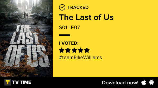 CocoMlle__'s tweet photo. I've just watched episode S01 | E07 of The Last of Us! https://t.co/mTs3qWdh9H #tvtime https://t.co/T21wwbekxB