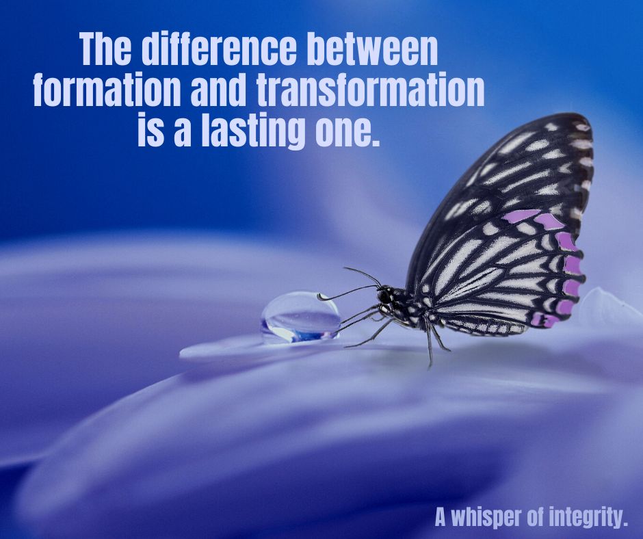 johnblumberg's tweet image. WHISPER 704  #Formation #Transformation #Lasting #LastingDifference #ROI #ReturnOnIntegrity #Integrity #CoreValues #Connection
