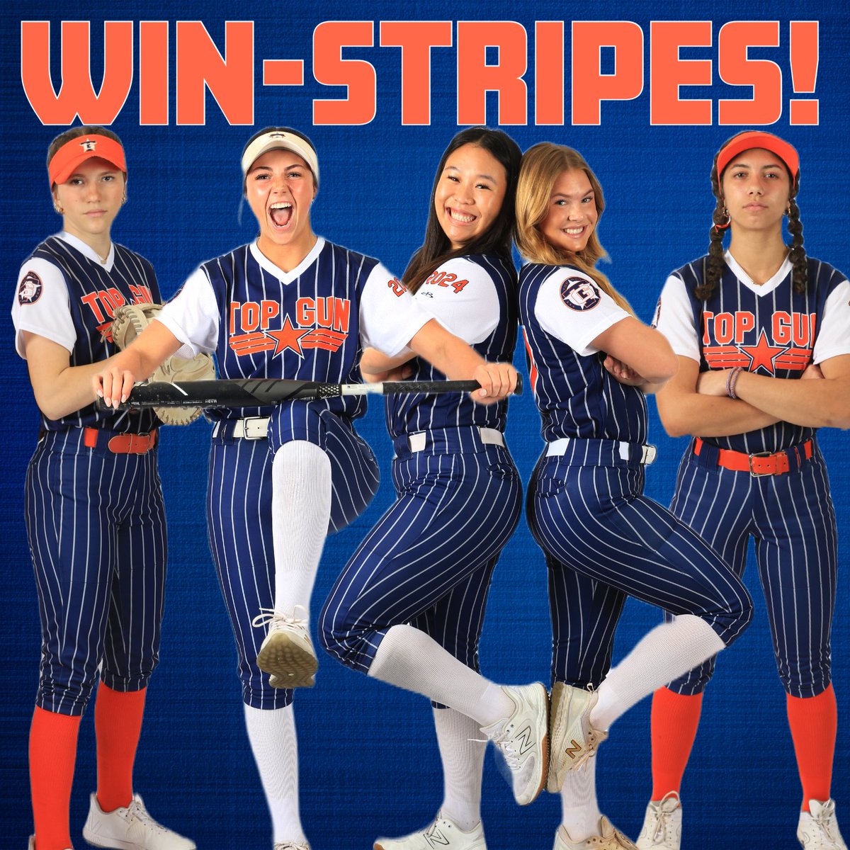 Our new WIN-STRIPES were revealed at National Weekend. The perfect uniform combination to catch some W’s. #flyabove