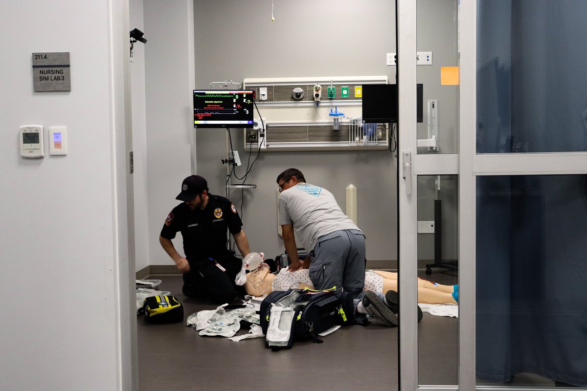 washington_ems's tweet photo. C-shift simulation lab training at Blinn College was a success! We are so grateful to have such an amazing partnership with Blinn College! https://t.co/4pQCJvAou4