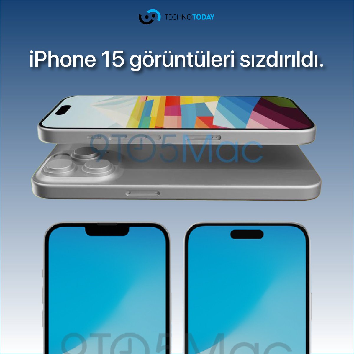 iPhone 15 görüntüleri sızdırıldı. İlk bakışta tasarımda değişiklik pek görünmese de kullanımı biraz daha kolaylaştırabilecek daha ince çerçevelerle birlikte yeni hafif kavisli bir ekran tasarımı bulunuyor.

#technotoday #iphone #iphone14 #iphone15 #apple