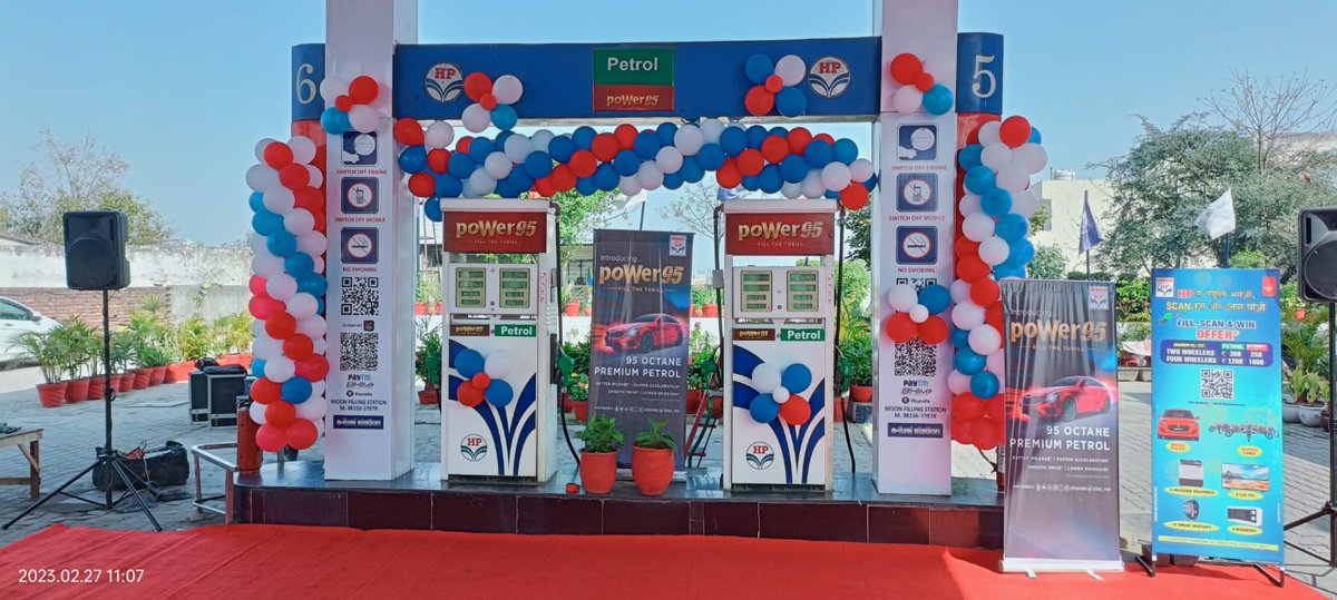 hpcl_Jalandhar's tweet image. #CleanFuels Pleased to launch #poWer95 Petrol at Jalandhar city retail outlet M/s Moon Filling station..Keep the Engine of your car as good as new &amp;amp; unleash it&apos;s true poWer with our 95 Octane Premium Petrol @BanaySingh07 @HPCL @hpcl_retail