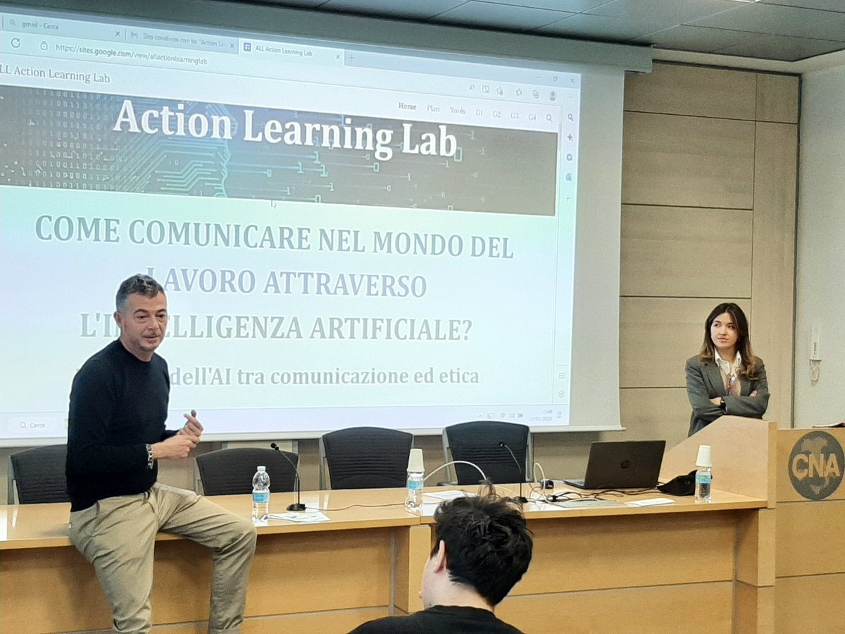 #CNA #Parma con il Liceo #STEAM Olivetti all'avvio del Action Learning Lab  
#Pepper