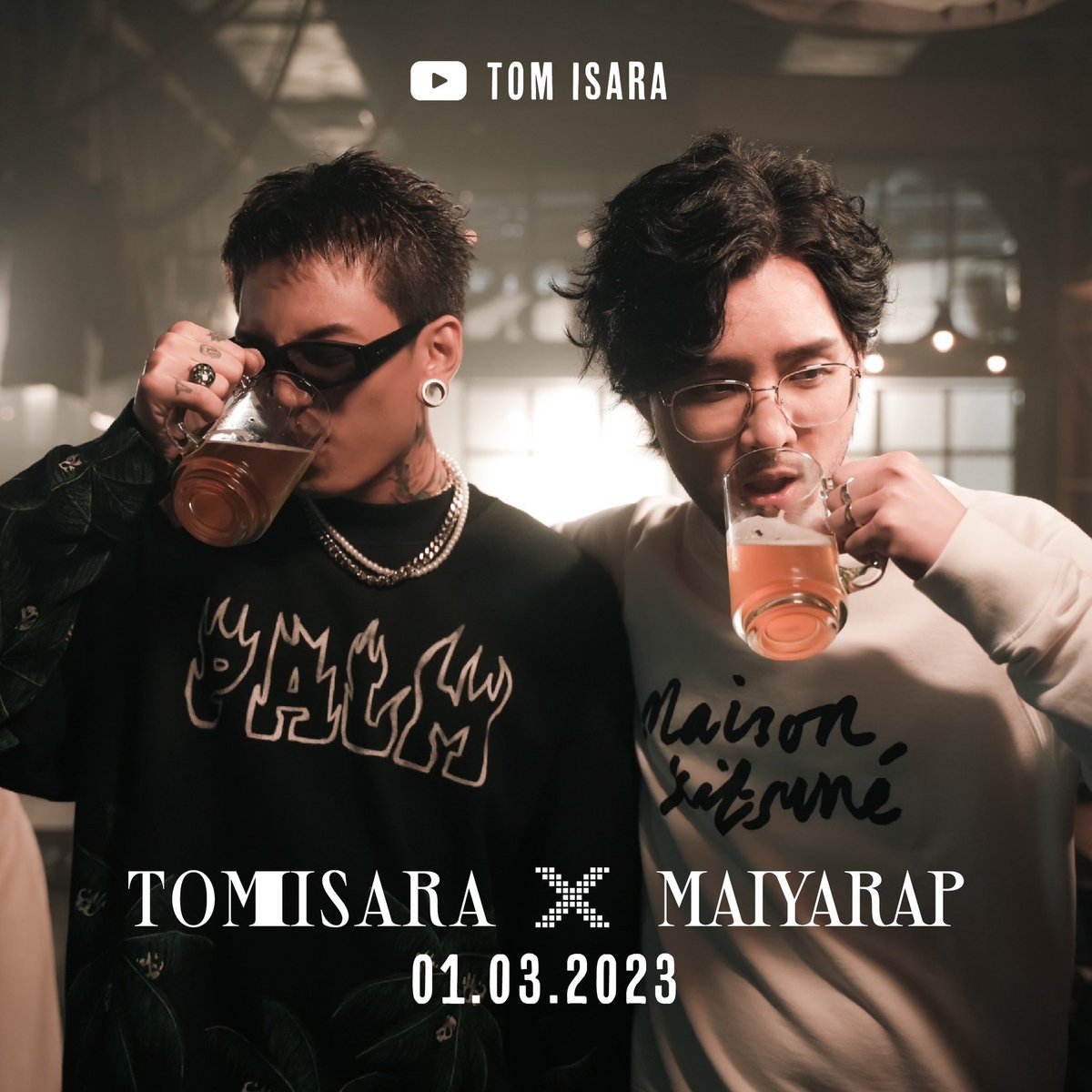 Tom_Isara's tweet photo. Tom Isara x Maiyarap 

Youtube Channel : Tom Isara

#TomIsara
#TomIsaraNewSingle https://t.co/i35v9vZ9wb