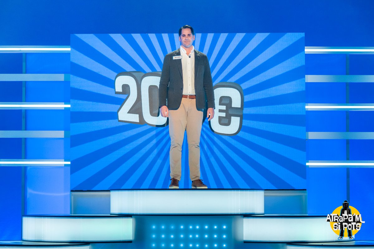 El primer programa de la setmana l'ha guanyat Javier de Benaguasil. Enhorabona! 💸

🕞 Demà dimarts a les 15.40 h, més #AtrapamSiPots en <a href="/apunt_media/">À Punt</a>.