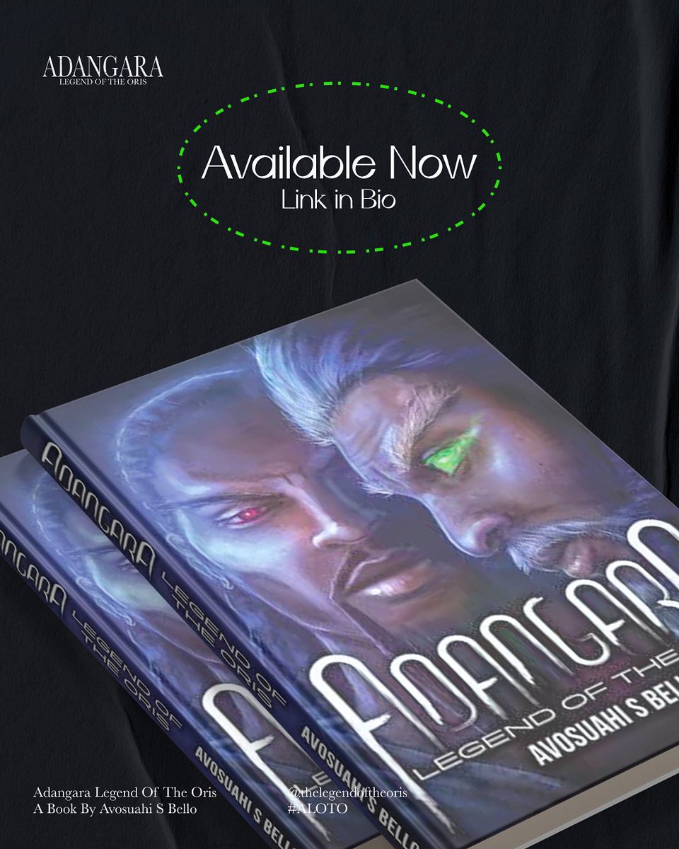 legendoftheoris's tweet photo. Discover the magic of Adangara

A timeless tale of heroism, mystery, and wonder that will stay with you long after the final page

Get your copy of Adangara:The legend of the Oris today

Amazon | Barnesandnoble | Kobo plus | Perusall

#Atloto #loto #BookTwitter #WritingCommmunity https://t.co/2w3su7OfKY