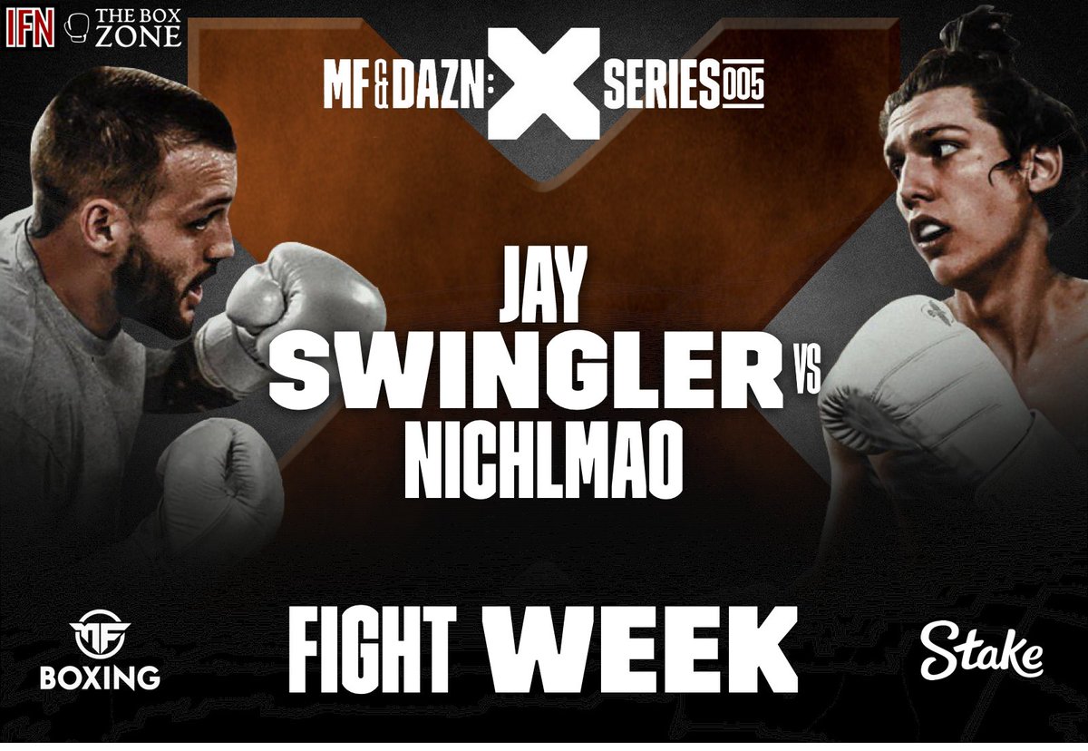 𝐌𝐈𝐒𝐅𝐈𝐓𝐒 𝟎𝟎𝟓‼️

It's 𝙁𝙄𝙂𝙃𝙏 𝙒𝙀𝙀𝙆‼️🥊🔥

Are you excited for this event❓🤔
#Misfits005 #SwinglerNichlmao #MisfitsBoxing #JaySwingler #Nichlmao #boxingnews