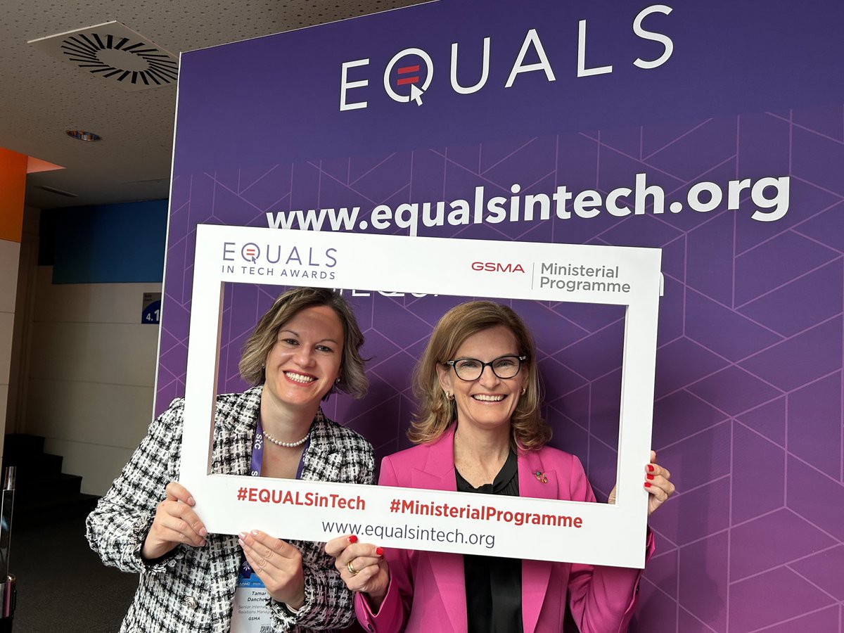 ⁦.⁦@GSMA⁩ and @ITU are proud to be working together on bridging the digital gender divide as co-founders of @equals and as part of our latest #herdigitalskills project #mwc2023 ⁦@ITUSecGen⁩