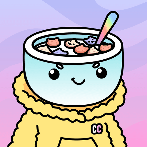 CerealClubBot's tweet photo. CEREAL #1921 bought for 0.10 ETH by 0xe2e9fc from 0x5af652 https://t.co/th1LnJMBtx https://t.co/5cj7Zs0xsQ