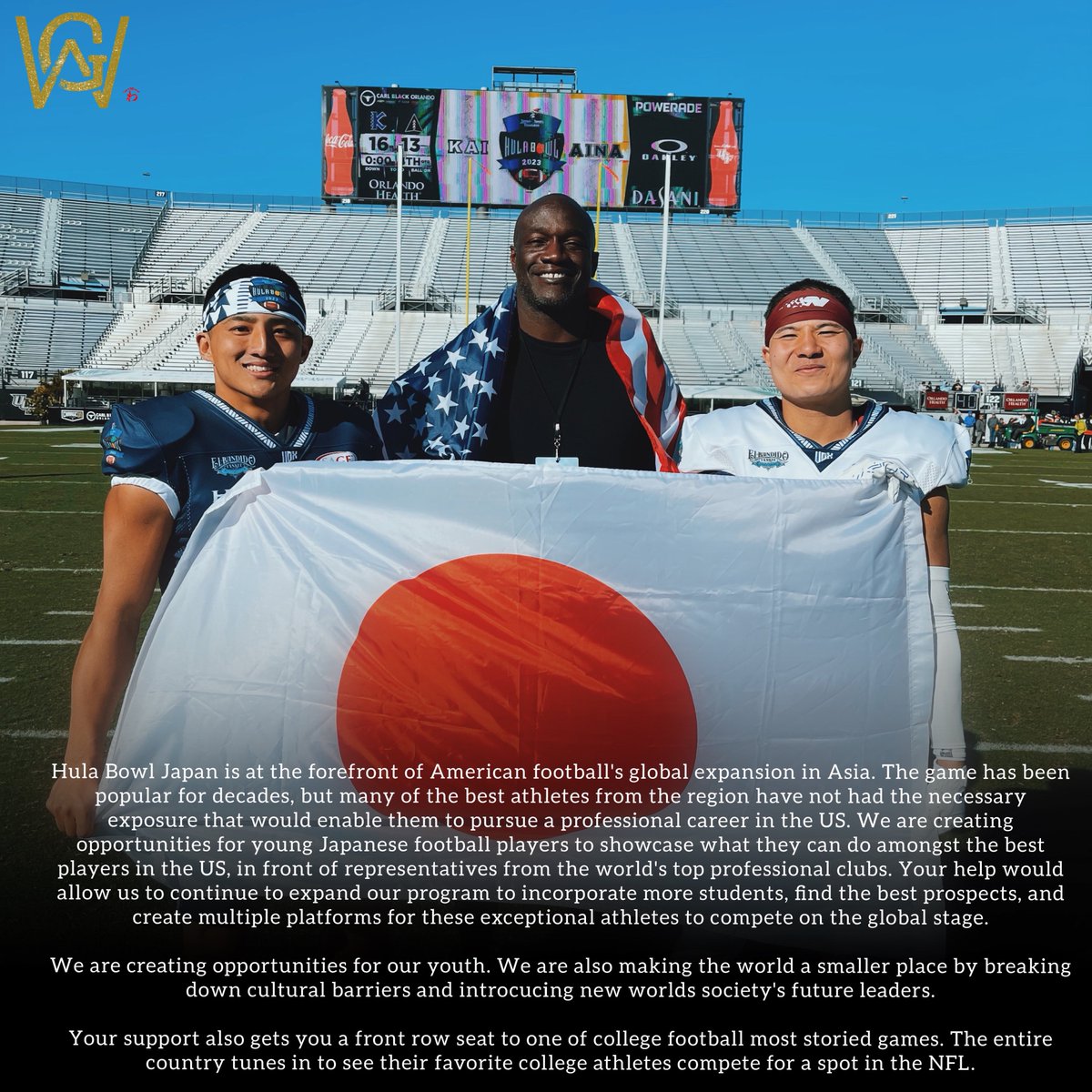 Hula Bowl Japan is at the forefront of American football's global expansion in Asia.

#wakamurafoundation
#hulabowl
#hulabowljapan
#football 🇺🇸🤝🏽🇯🇵