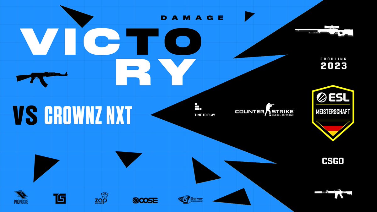 Da sind die 2 Punkte!!🔥😎

Wir gewinnen mit 19:16 und 16:11 auf Mirage und Overpass.

Starke Leistung Jungs!🥳

GGWP <a href="/CrownZero_CwZ/">Crown Zero 👑</a> !👊
