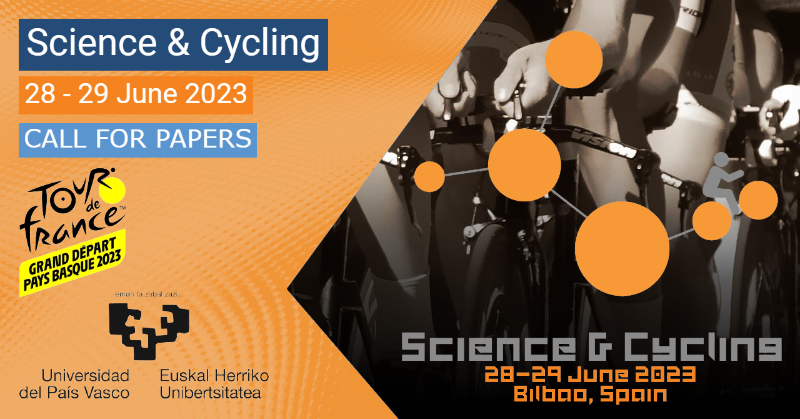 IBFI_cert's tweet photo. Science &amp; Cycling is back, taking place just before the start of the Tour de France

*Abstract submission deadline: 10 March 2023*

@ScienceCycling
@Kiroleskola
Date: 28 - 29 June 2023
Location: Universidad del Pais Vasco, Bilboa, Spain
