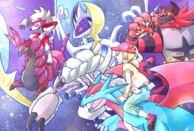 #PokemonDay 記念にポケモン絵再掲! 