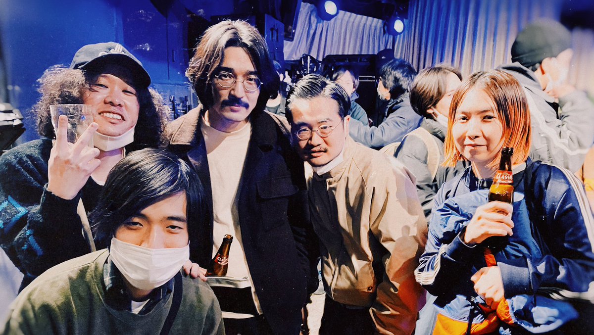 昨晩の”Rhyming Slang”復活祭 &amp; The Buildings TOURありがとうございました🔥

Thank you for coming!!