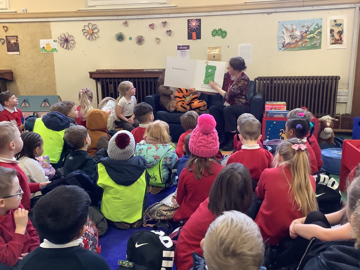 hermitageparkps's tweet image. Today marks the first day of our World Book Day (week) celebrations. Primary 1 and nursery had a wonderful time exploring @LeithLibrary. Thank you so much for a wonderful morning.
#bookbug #contextuallearning #readingforenjoyment