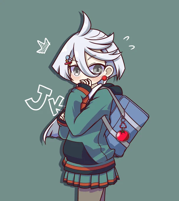 JKミオリネさん#水星の魔女 #イラスト #お絵描き #ミオリネ・レンブラン #絵描きさんと繫がりたい 