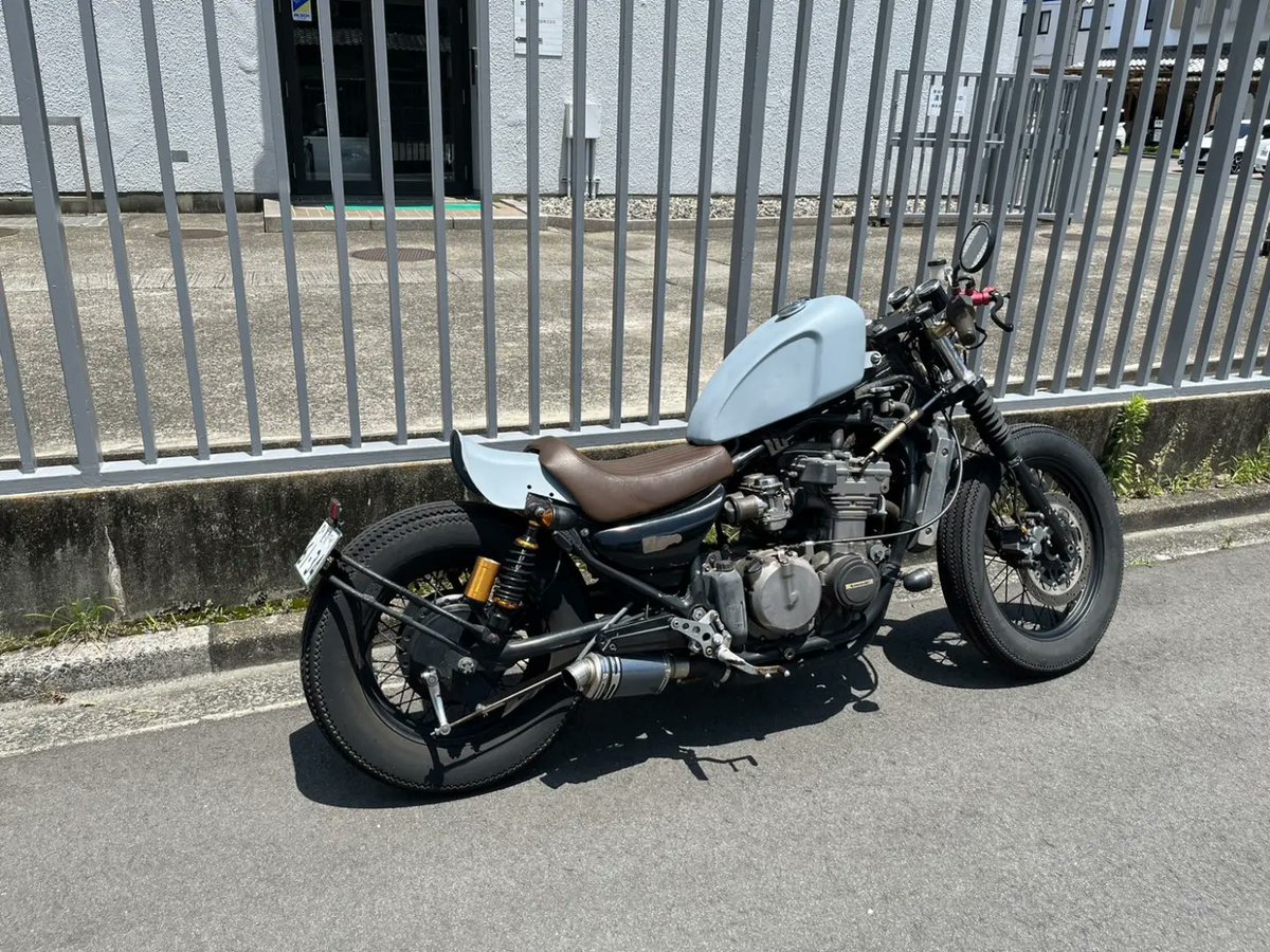 hsgZhLeFLgEyy20's tweet photo. エリミネーター400実働
現在ファンネルからパワーフィルターになってます
車検１年とちょっとあり
28万
よろしくお願いします https://t.co/qGpHGfYGFJ