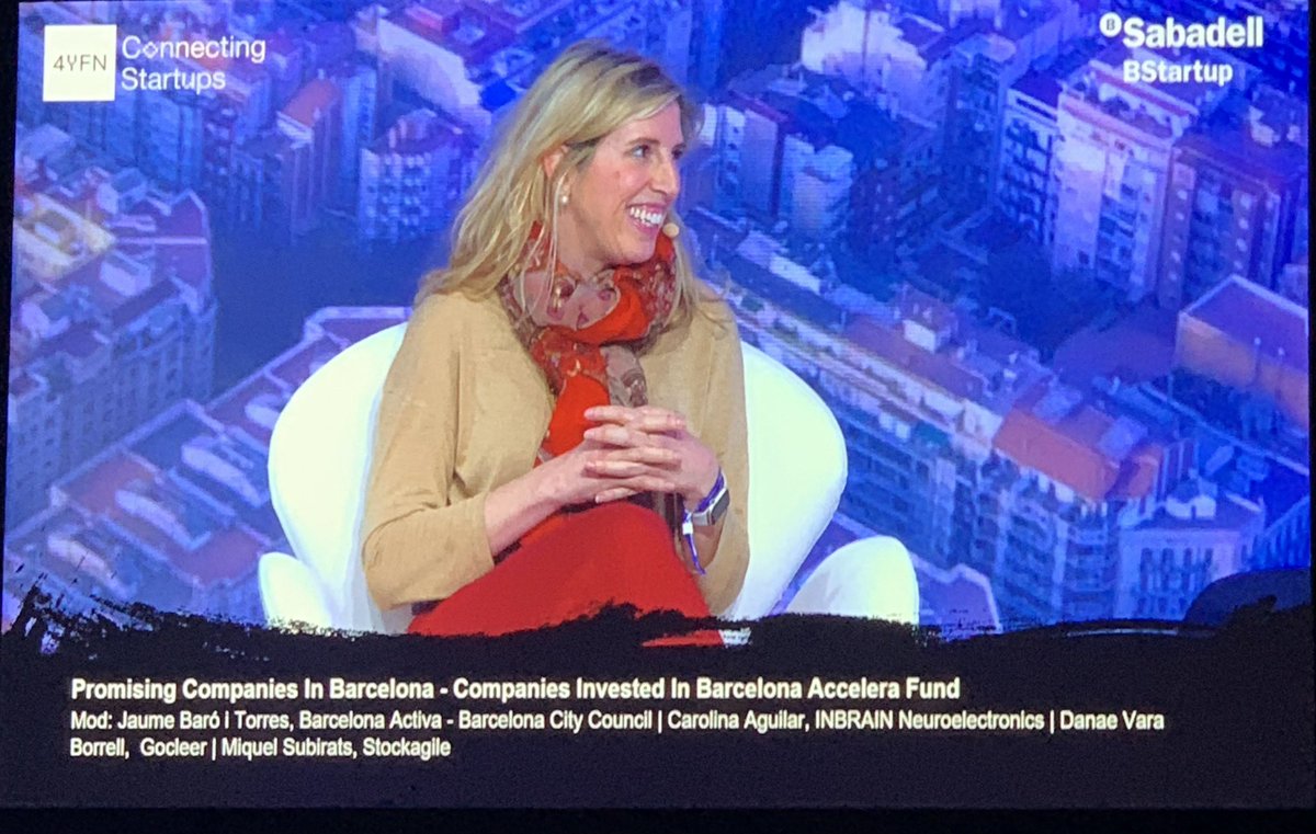 Promising companies from #Barcelona Jaume Baro <a href="/barcelonactiva/">Barcelona Activa</a> w/ <a href="/StockAgile/">Stockagile</a> <a href="/inBrainTech/">inbrain.tech</a> @go_cleer 
#4YFN23 <a href="/4YFN_MWC/">4YFN</a> <a href="/MWCHub/">MWC</a>