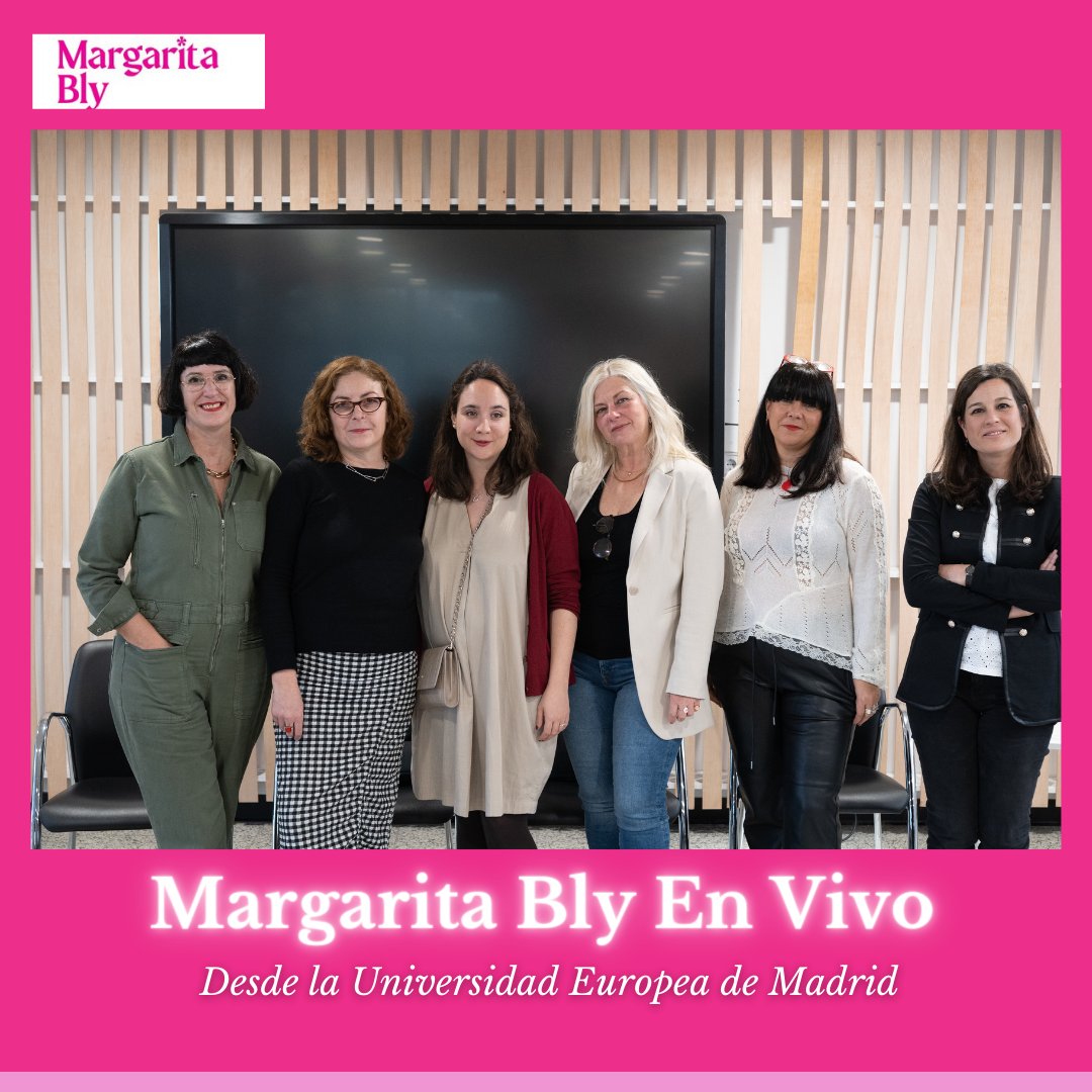 Hace unos días volvimos a la <a href="/UEuropea/">Universidad Europea</a>, para celebrar un nuevo #MargarityBlyEnVivo 🌻📹

Tuvimos el placer de contar con la participación de profesionales del sector #STEAM, quienes dieron voz al papel de la mujer como referentes para muchas jóvenes.

🗞️👉 margaritably.org/margarita-bly-…