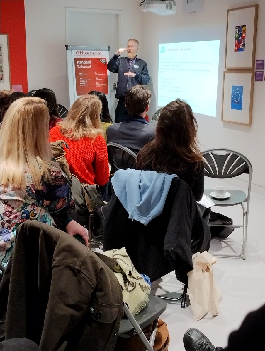 Cartoonmuseumuk's tweet photo. Derek Brazell from @theaoi is talking us through how to get PAID while you're making comics!
#CartoonConference2023 https://t.co/OUUem6ebP2
