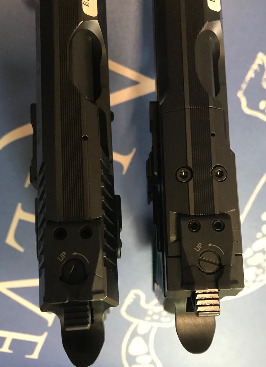 Masquecaza's tweet photo. ¿Que modelo prefieres? SHADOW 2 o SHADOW 2 OR. participes en IPSC Produccion o Produccion Optics, con las pistolas CZ acertarás seguro
Puedes comprarlas en nuestra armería situada en Plaza Nuestra Señora de las Nieves local 3 en Zaragoza o en nuestra web https://t.co/Sfn0044D5r https://t.co/r6CzUQ1Eqz