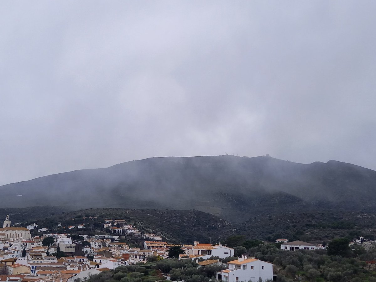 instajuarez's tweet photo. Flocs de neu a Cadaqués. 
També algun d'esporàdic a la cota zero, en tocar terra es desfan. https://t.co/eYmJKVIQDU