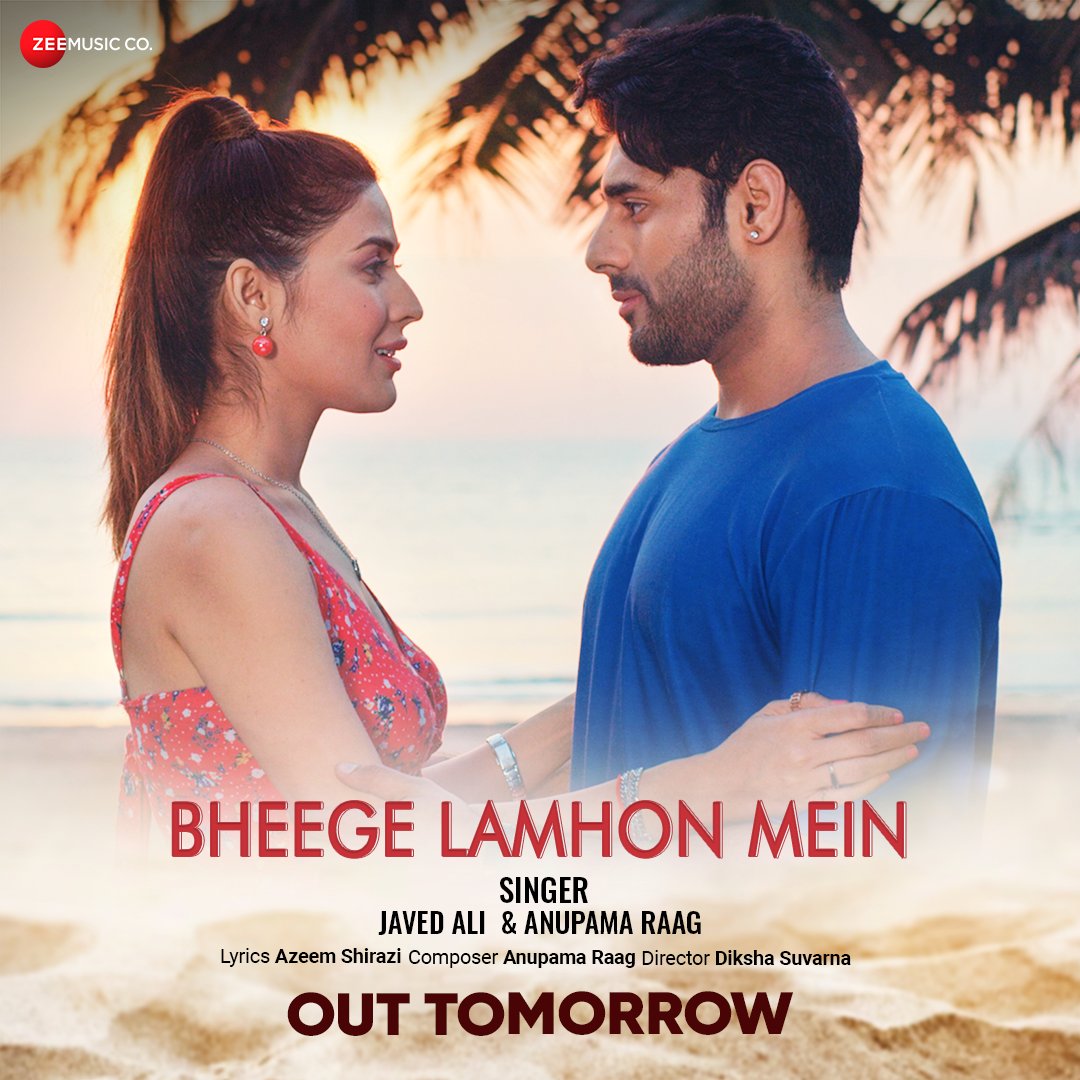 #BheegeLamhonMein, bas tere saath ❤
SONG OUT TOMORROW!

<a href="/javedali4u/">Javed Ali</a> <a href="/anupamaraag1/">Anupama Raag</a> <a href="/ShiraziAzeem/">Azeem Shirazi</a> #TusharKhanna #AayraKarte #DikshaSuvarna