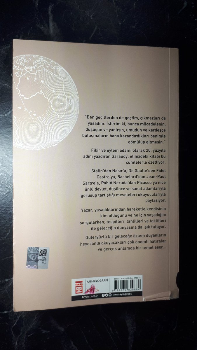 "Bugün bütün hayatımı gözden geçirdiğimde, arayışlarımın çeşitliliği içinde, hayatımın esasını oluşturan şey, benim bir varlık felsefesinden bir eylem felsefesine geçişim olmuştur." s.445
