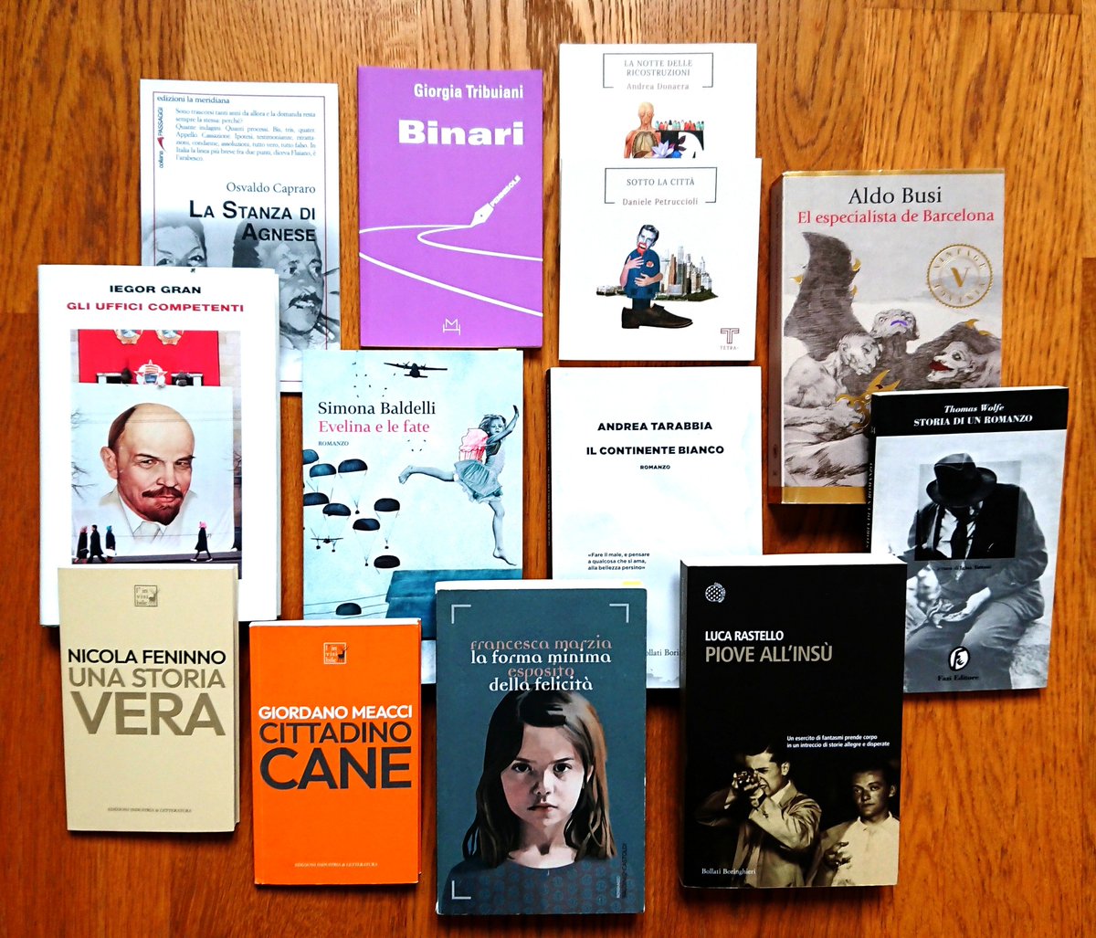 Letti e particolarmente apprezzati negli ultimi mesi.
#ultimeletture

(<a href="/andreatarabbia/">Andrea Tarabbia</a>, <a href="/martinobaldi/">Martino Baldi</a>)