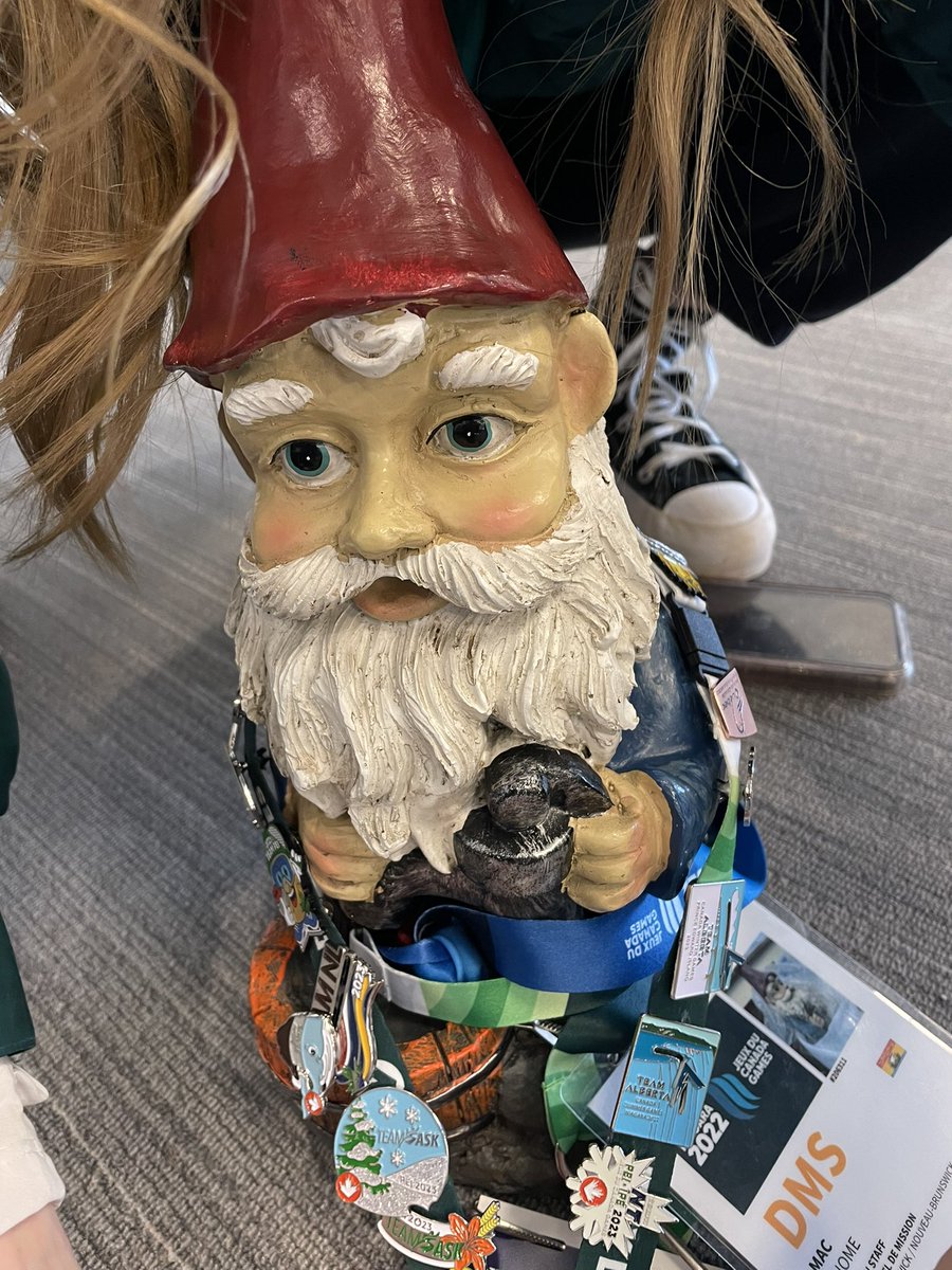 PINNED FOR THE GAMES! Look at these <a href="/2023CanadaGames/">2023 Jeux du Canada Games</a> pins I am racking with @team_equipenb <a href="/ineedpins/">The Pin People 🇨🇦</a> :Pin trading the unofficial sport of the @canadagames #SportNB #TeamEquipeNB #PEI #CanadaGames #lifeofagnome