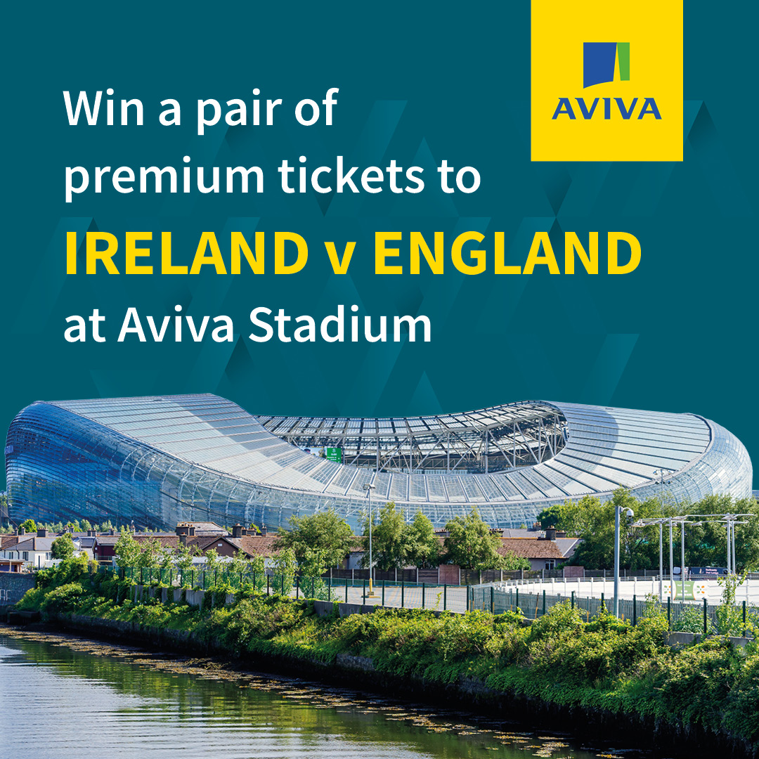 AVIVA on Twitter "Win a pair of premium tickets to see Ireland v