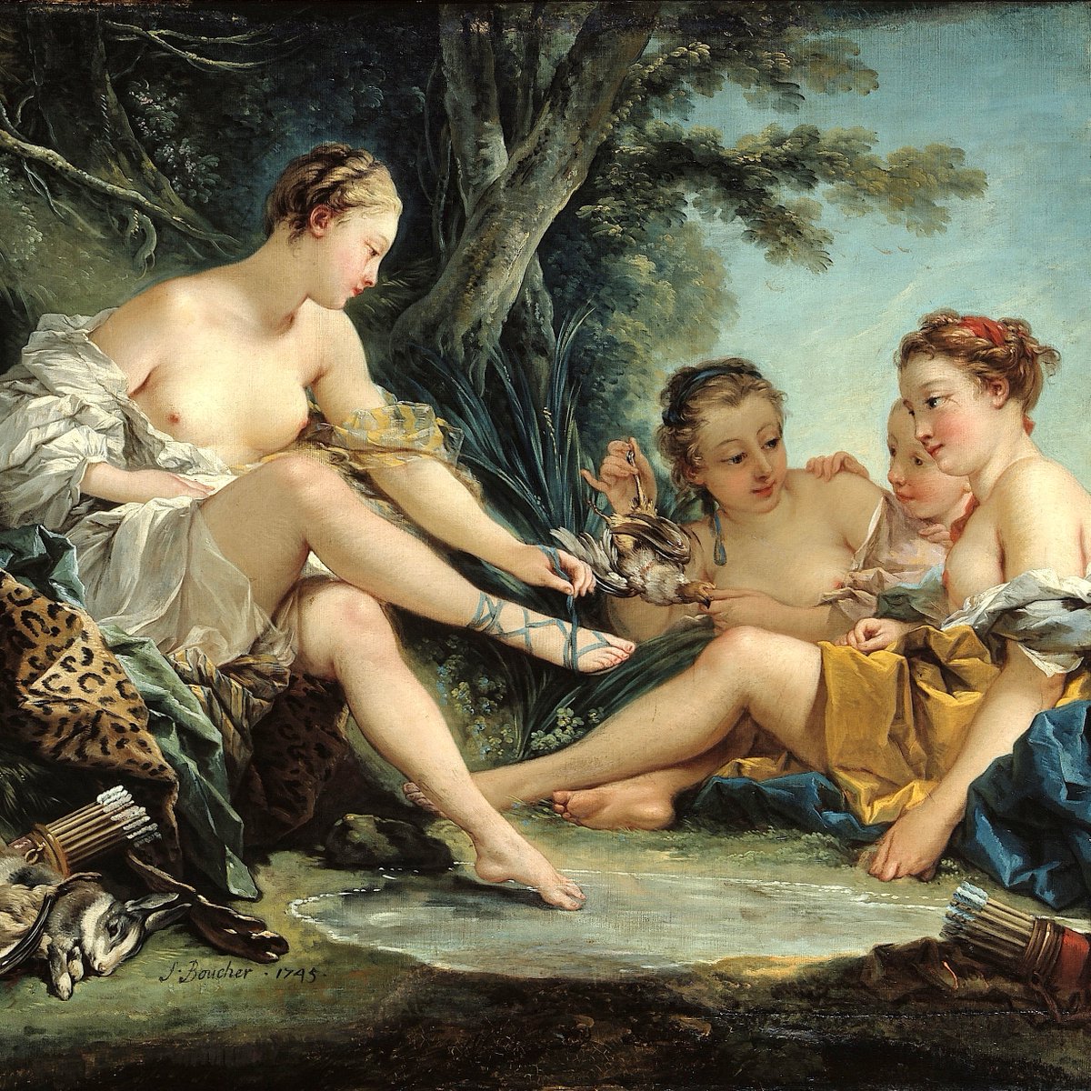 museecognacqjay's tweet image. Le musée Cognacq-Jay s’associe à la nouvelle Micro-Folie, plateforme culturelle numérique de proximité, installée au centre Paris Anim’ Louis Lumière dans le XXe. Découvrez sa sélection d’œuvres offrant une plongée dans l’art du XVIIIe comme ce tableau illustre de F. Boucher !