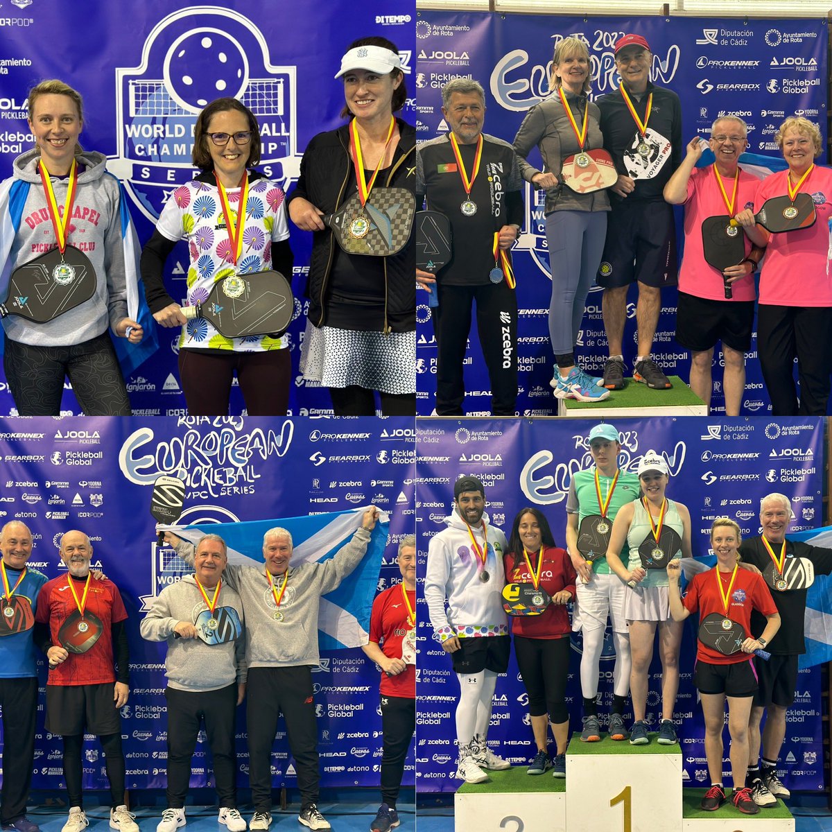 A great weekend was had by our players at the European Open Championships in Rota, Spain. Some great matches and experience! Well done to all the medal winners 🥇🥈🥉🥉

See the full results below⬇️