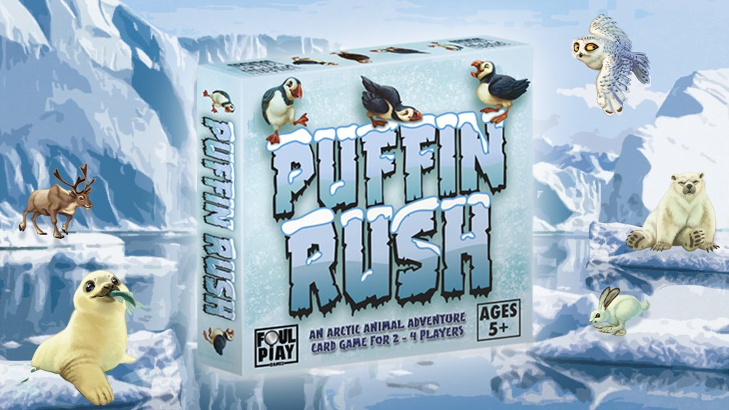 It's International Polar Bear Day! 
What better day to introduce you to our brand new game (including a very grumpy polar bear!)
PUFFIN RUSH!
We'll be releasing a KS very soon, but watch this space for more details about this Arctic Animal Adventure that's Fun for all the Family!