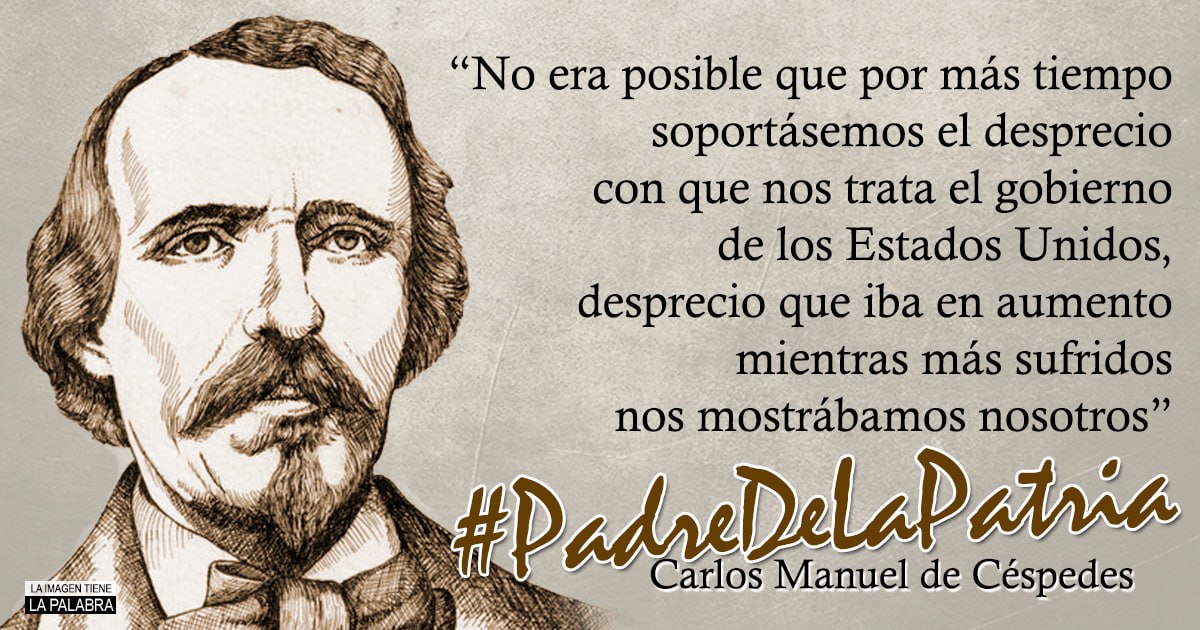 VidePvide's tweet photo. Tras las 👣 de la Historia 📝📚📖
Efemérides 27 de Febrero.
Acontecimientos más importantes. Sigue, conoce y Divulga la verdad de nuestra Historia.
👣Muere Carlos Manuel de Céspedes. Padre de la Patria.
👣Son ascendidos a comandante Raúl Castro y Juan Almeida.
#HistoriaAlDía https://t.co/erU4NHLX5Q