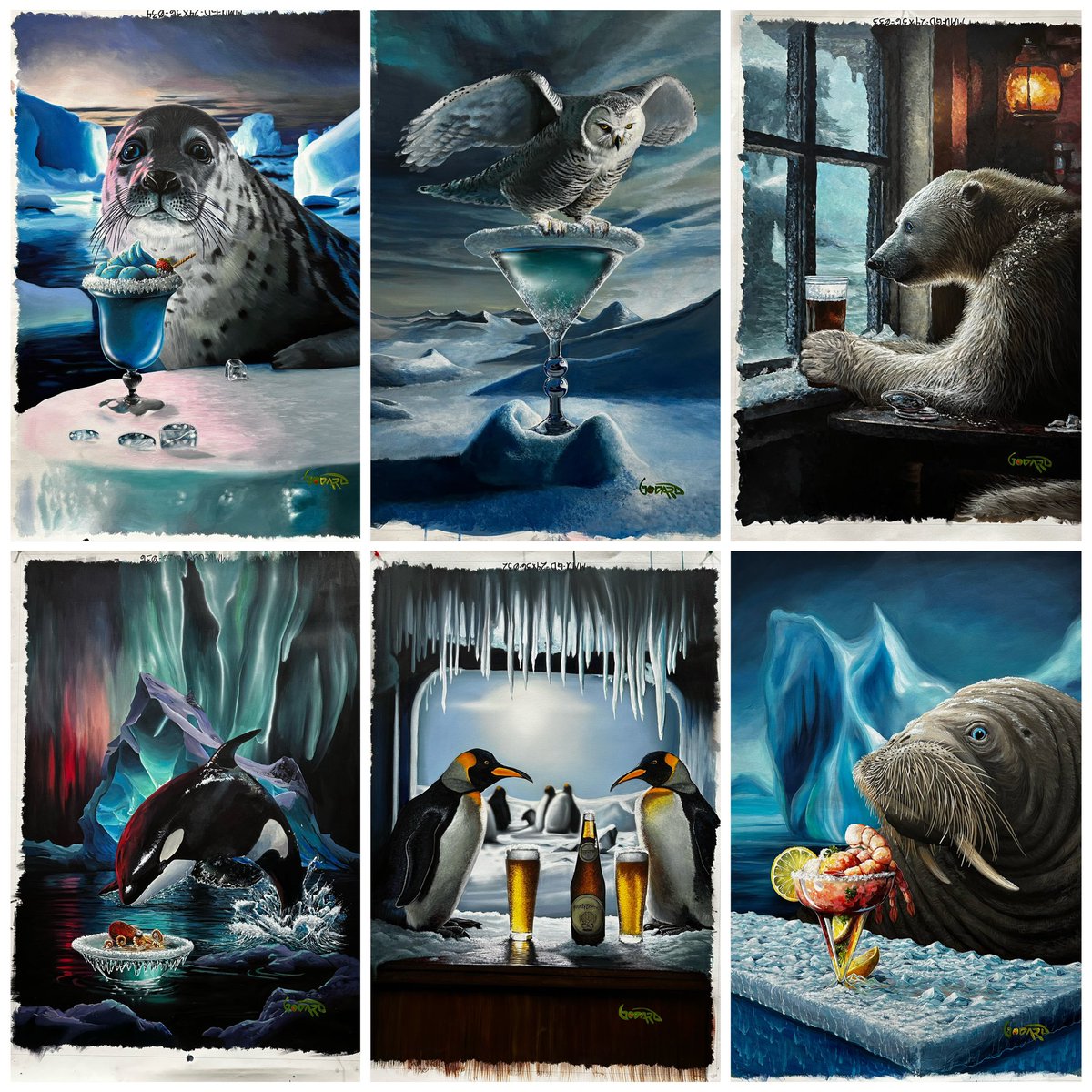 OfficialGodard's tweet image. Today the collection will be offered at auction.  Wish me luck !