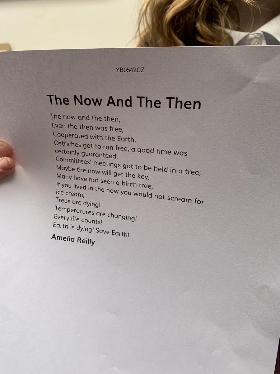 Wow!! Super proud of our published poet in Blwyddyn 5! Llongyfarchiadau Millie! What a fabulous, thought provoking piece of poetry, and what a great ambassador for our Eco Council too! <a href="/MP_Primary/">Mount Pleasant</a> @EAS_LLCEnglish #Creative #Proud