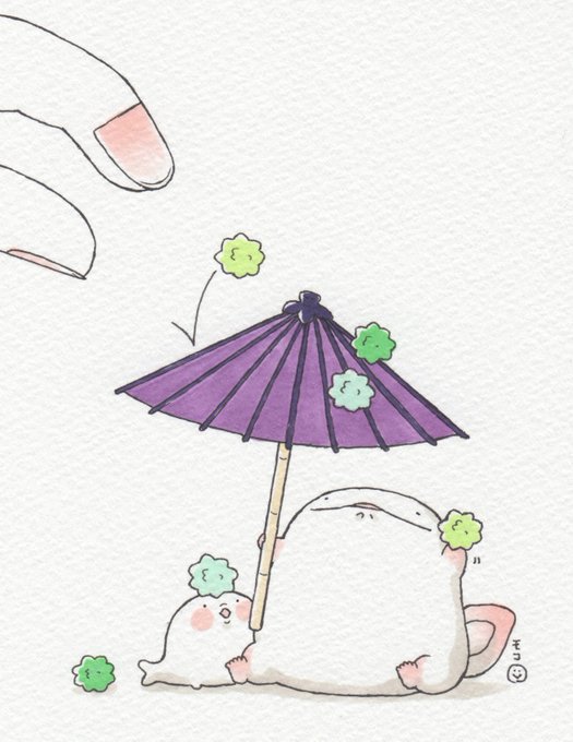 「purple umbrella」 illustration images(Latest｜RT&Fav:50)