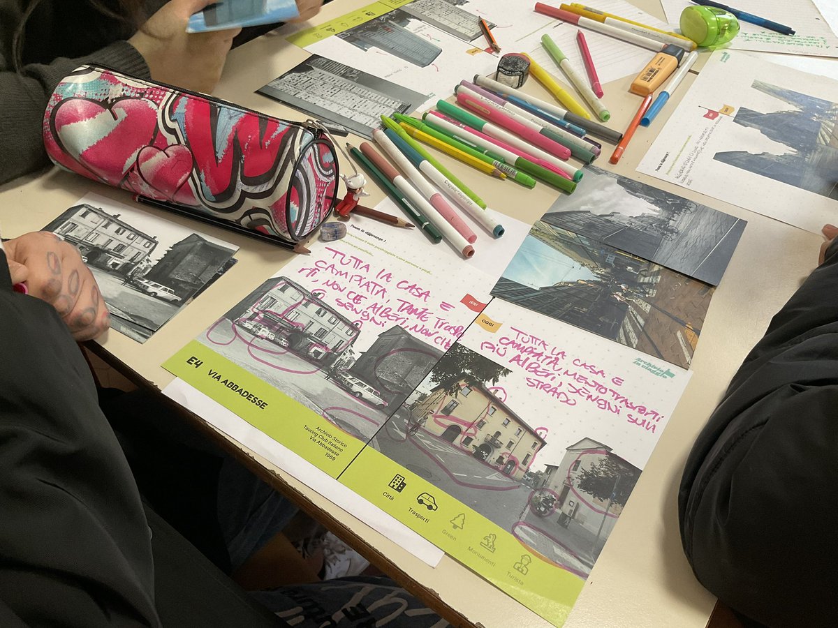 Il confronto fra passato e presente stimola la curiosità è la creatività dei ragazzi, facendo scoprire loro aspetti del territorio e temi importanti per immaginare il futuro della città