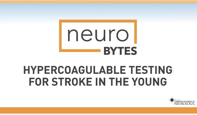 “Should we send hyoercoag testing?” Is a question I hear a lot on rounds. 

This is a gray area with a huge potential for over testing that doesn’t change management.

<a href="/er_neuro/">Erafat Rehim</a> &amp; I tried to distill this complex topic into &lt;5 min! Check out the NeuroByte! learning.aan.com/diweb/catalog/…
