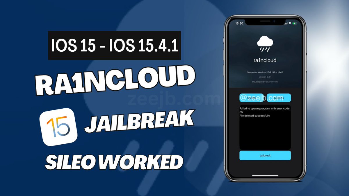 ZeeIpaLibrary's tweet photo. ra1ncloud Jailbreak – iOS 15 to iOS 15.4.1 - (iOS 16.3): Full Review Updated. 🔥🔥
Learn More -
https://t.co/vJ5Wdi4QWy
Device & iOS version Compatibility ✳️
Download Methods ✳️
Alternatives ✳️
FAQ ✳️
More... ✳️
#ra1ncloud #Jailbreak #Online #iOS #iOS15 #Fugu #Download https://t.co/cpJ5hoed7i