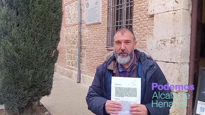 Foto cedida por Podemos Alcalá