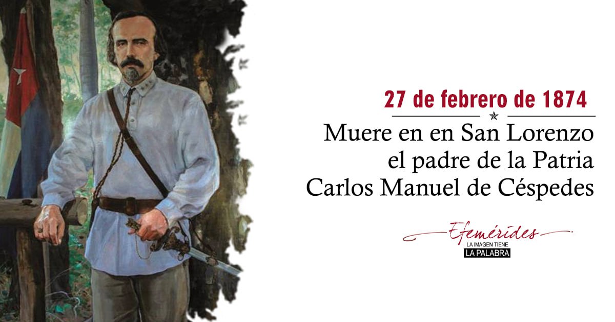 "Aceptó solo, por breves momentos, el gran combate de su pueblo: hizo frente con su revólver a los enemigos que se le encimaban, y herido de muerte por bala contraria, cayó en un barranco, como un sol de llamas que se hunde en el abismo".
✍️ Manuel Sanguily
#CubaViveEnSuHistoria