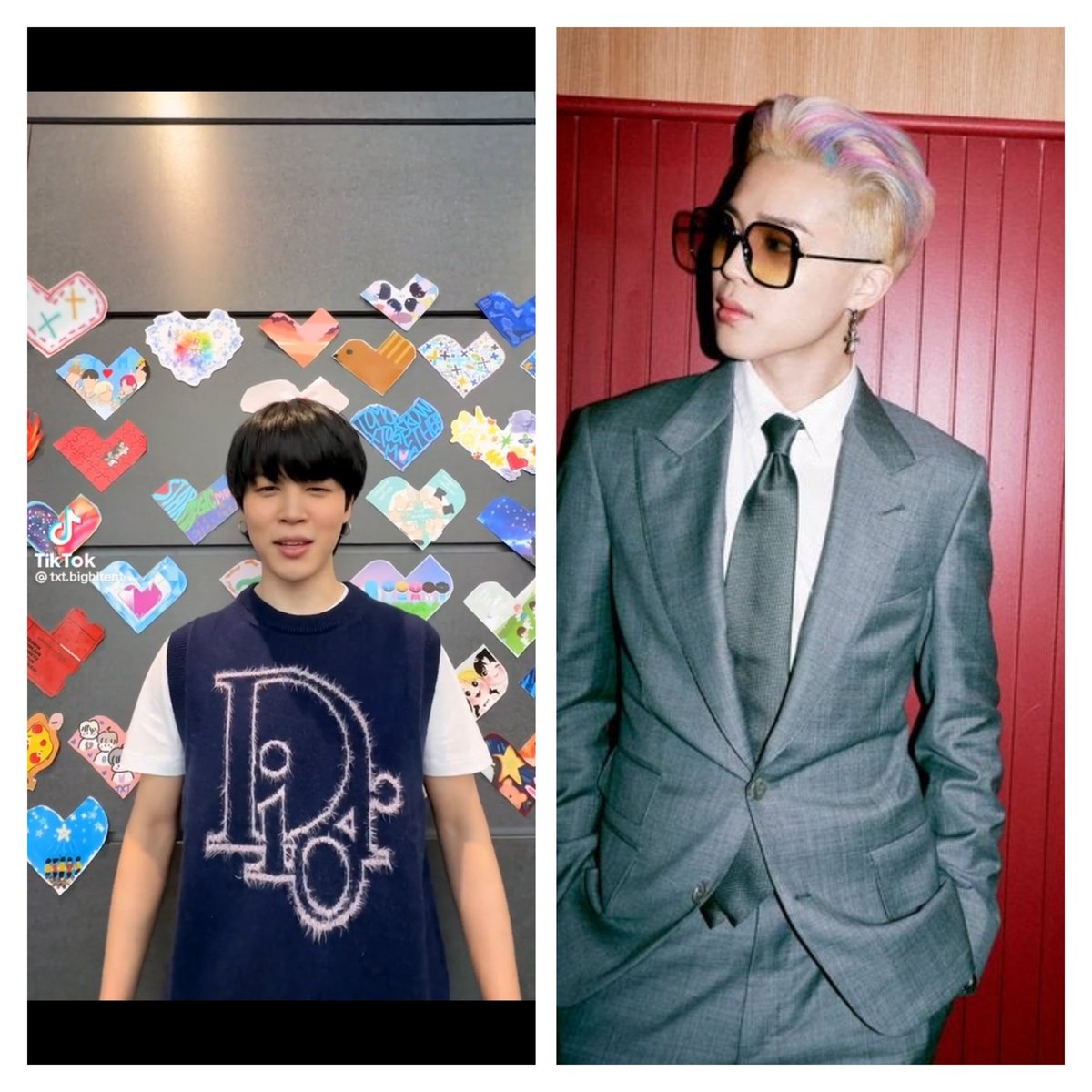 mieemiee888's tweet image. 同じ人かな～

バンタン全員そうだけど、ほんとギャップ！

ジミンちゃんのギャップほんと、好き💕☺️

 #ARMYさんと友達になりたい